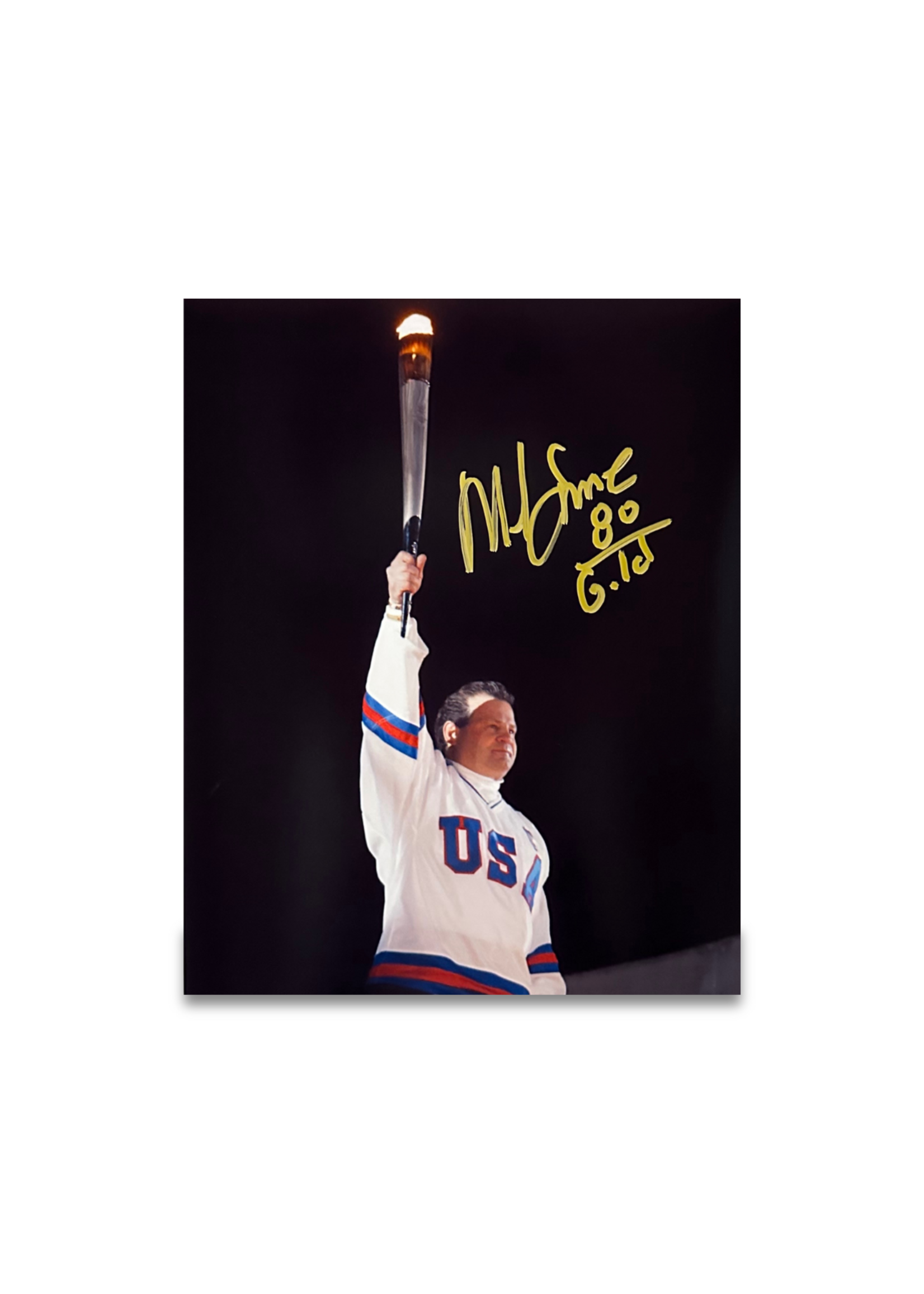 HOLIDAY SPECIAL! Eruzione Custom Signed 8x10