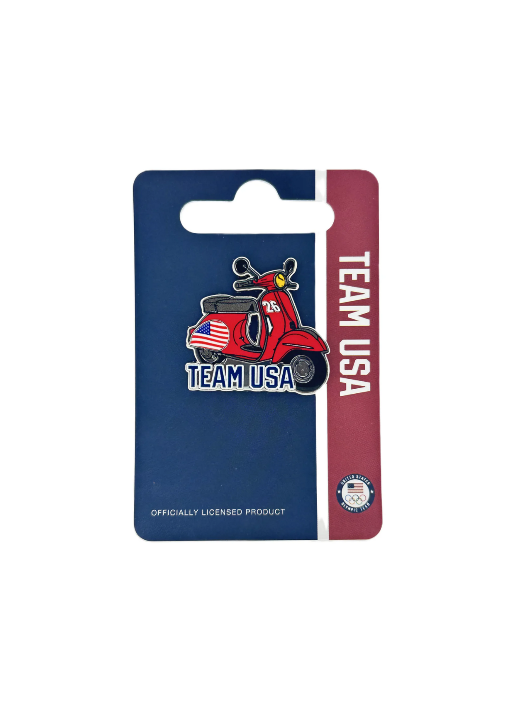 Team USA Scooter Pin