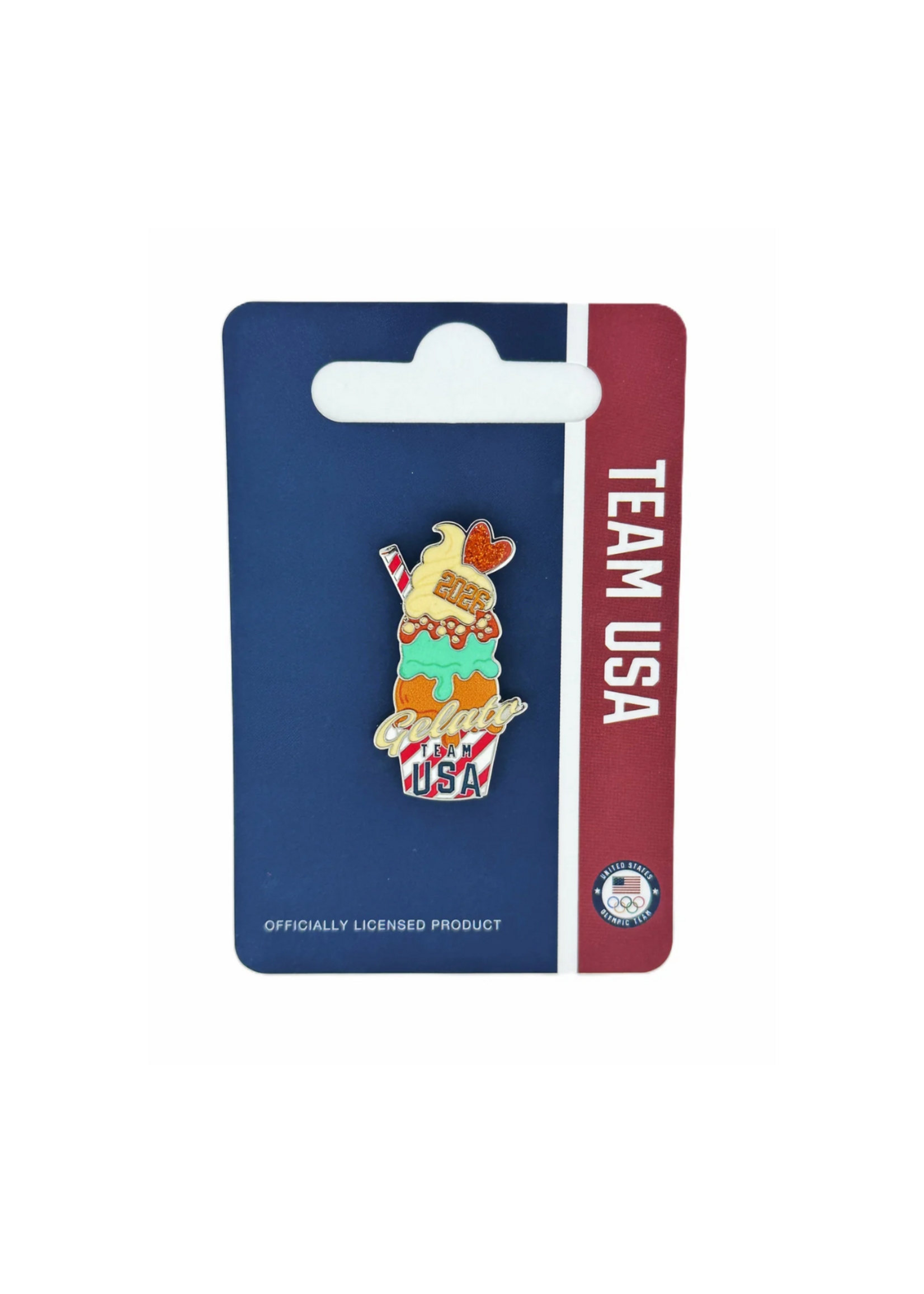 Team USA Gelato Pin