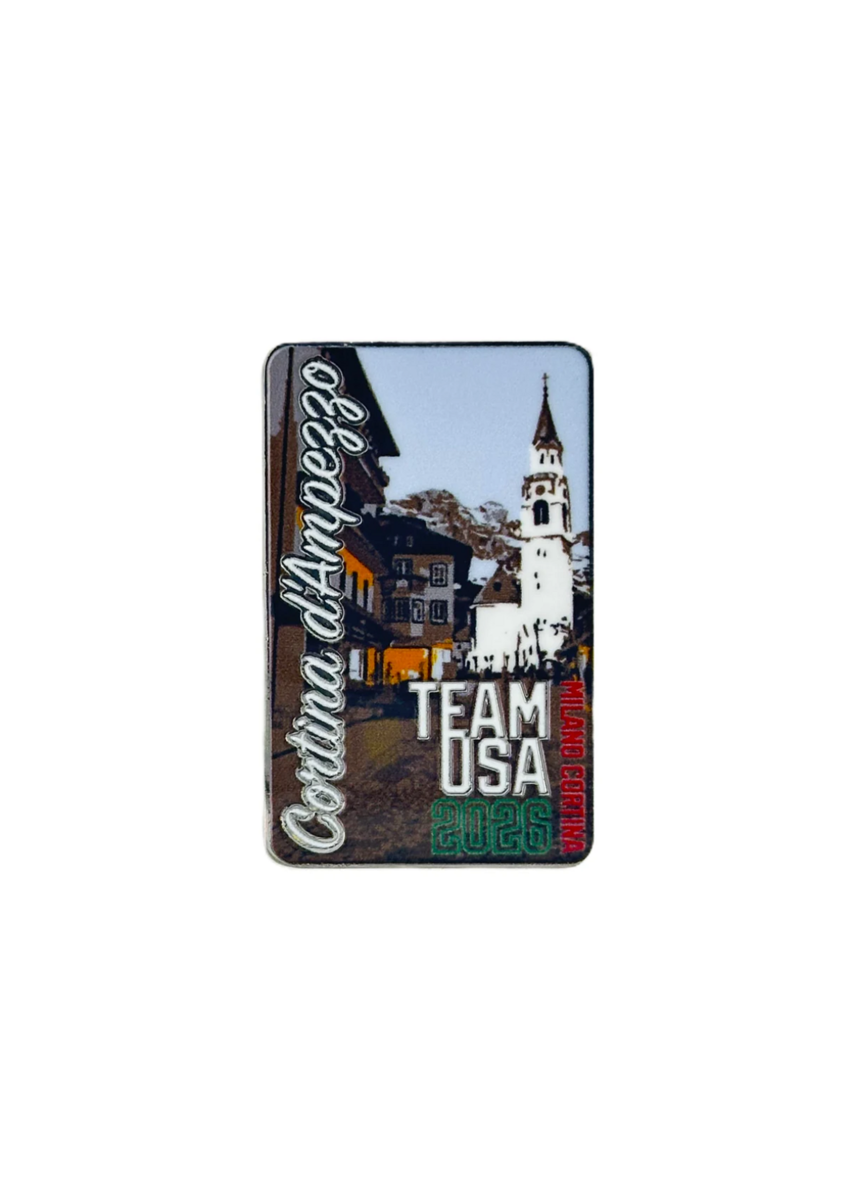 Team USA Village Cortina d'Ampezzo Pin