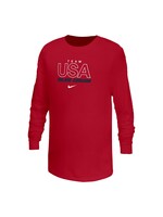 Youth Italic Milano Cortina Team USA Core Long Sleeve Tee