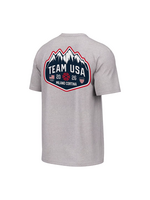 Team USA Milano Cortina 2026 Winter Olympics Mountain Patch T-Shirt