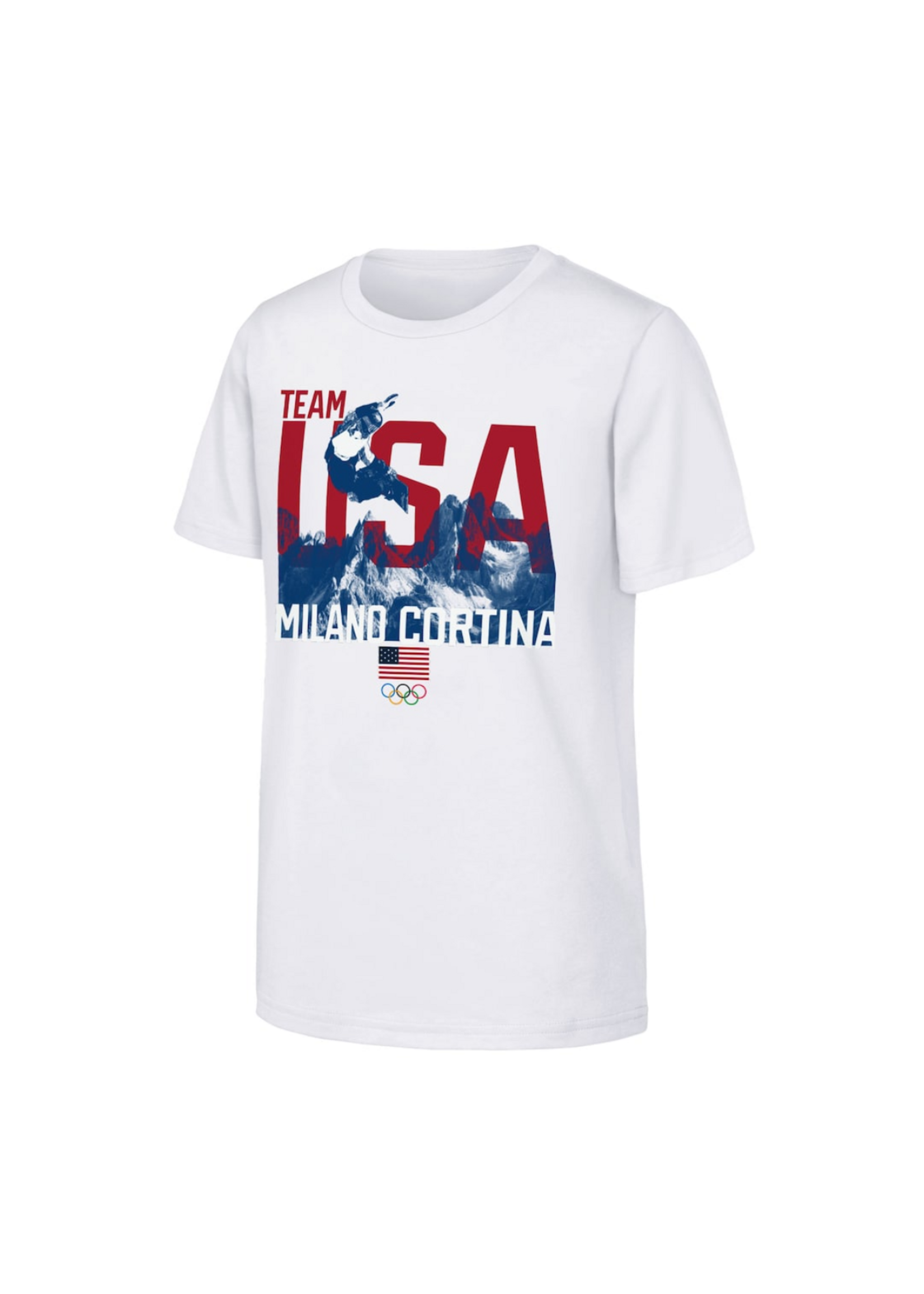 Youth Team USA 2026 Winter Olympics Snowboarding T-Shirt