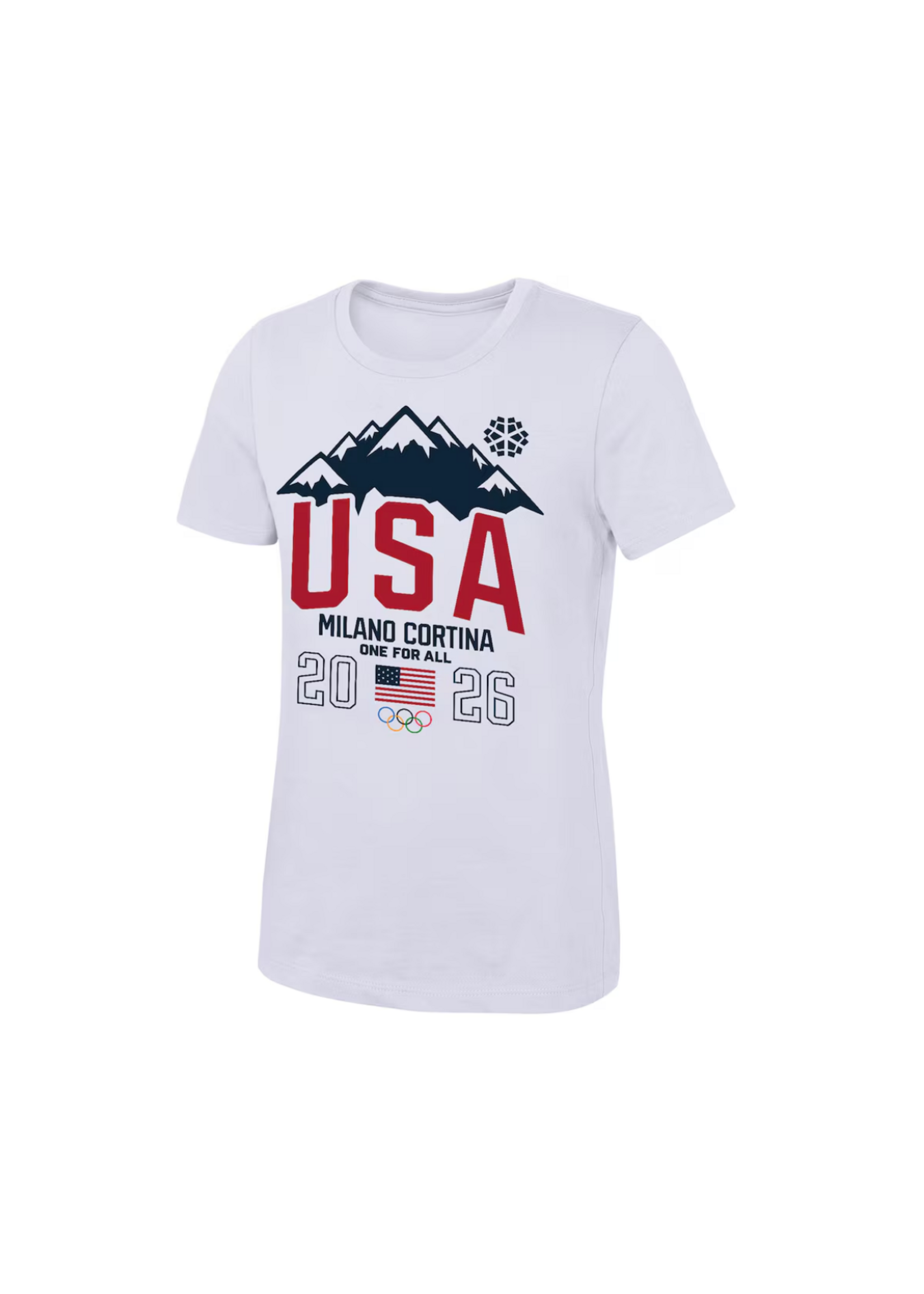 Girls Team USA One For All T-Shirt