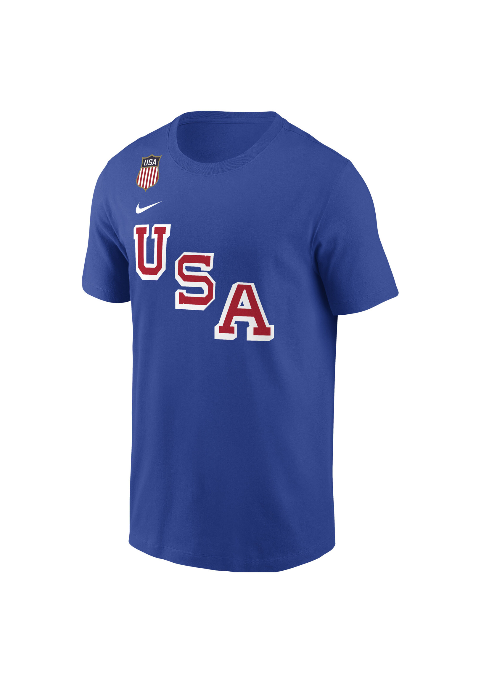 USA Hockey Nike 2026 Name & Number Short Sleeve Tee