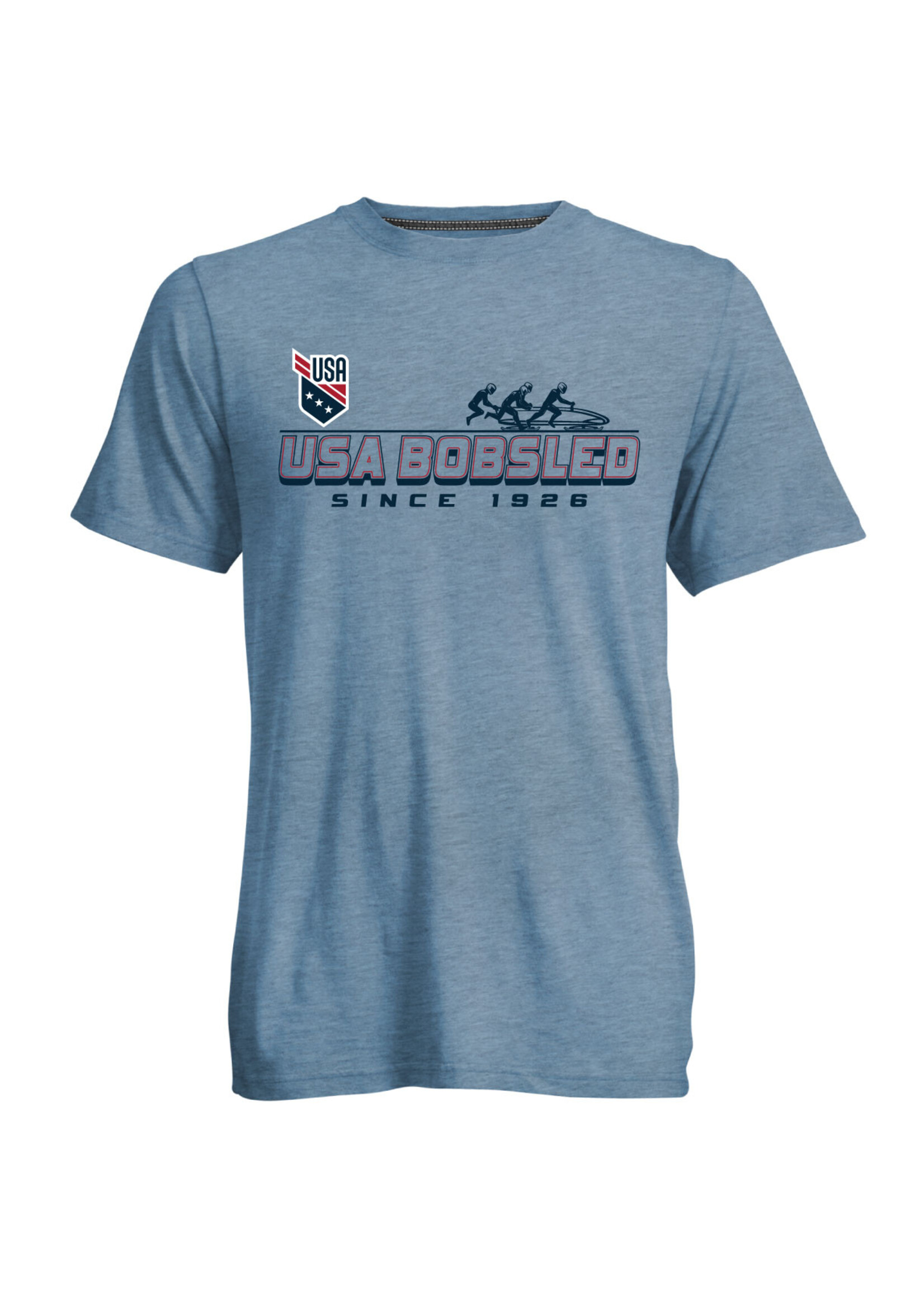 Team USA Bobsled Race Start Short Sleeve Tee
