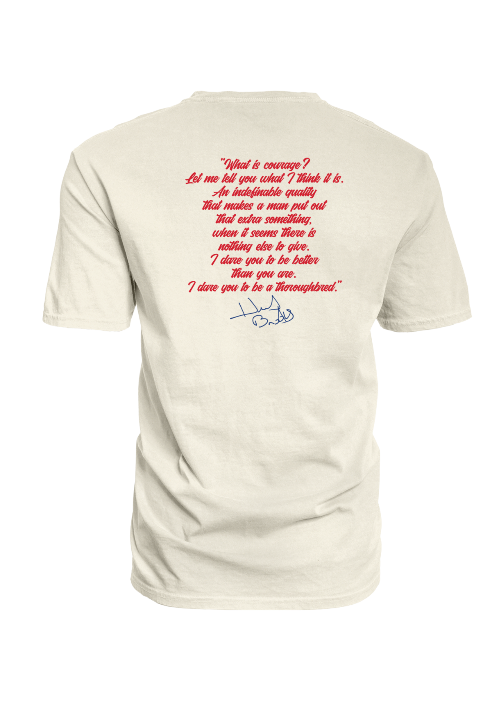 "What is courage?" Brooksisms Short Sleeve T