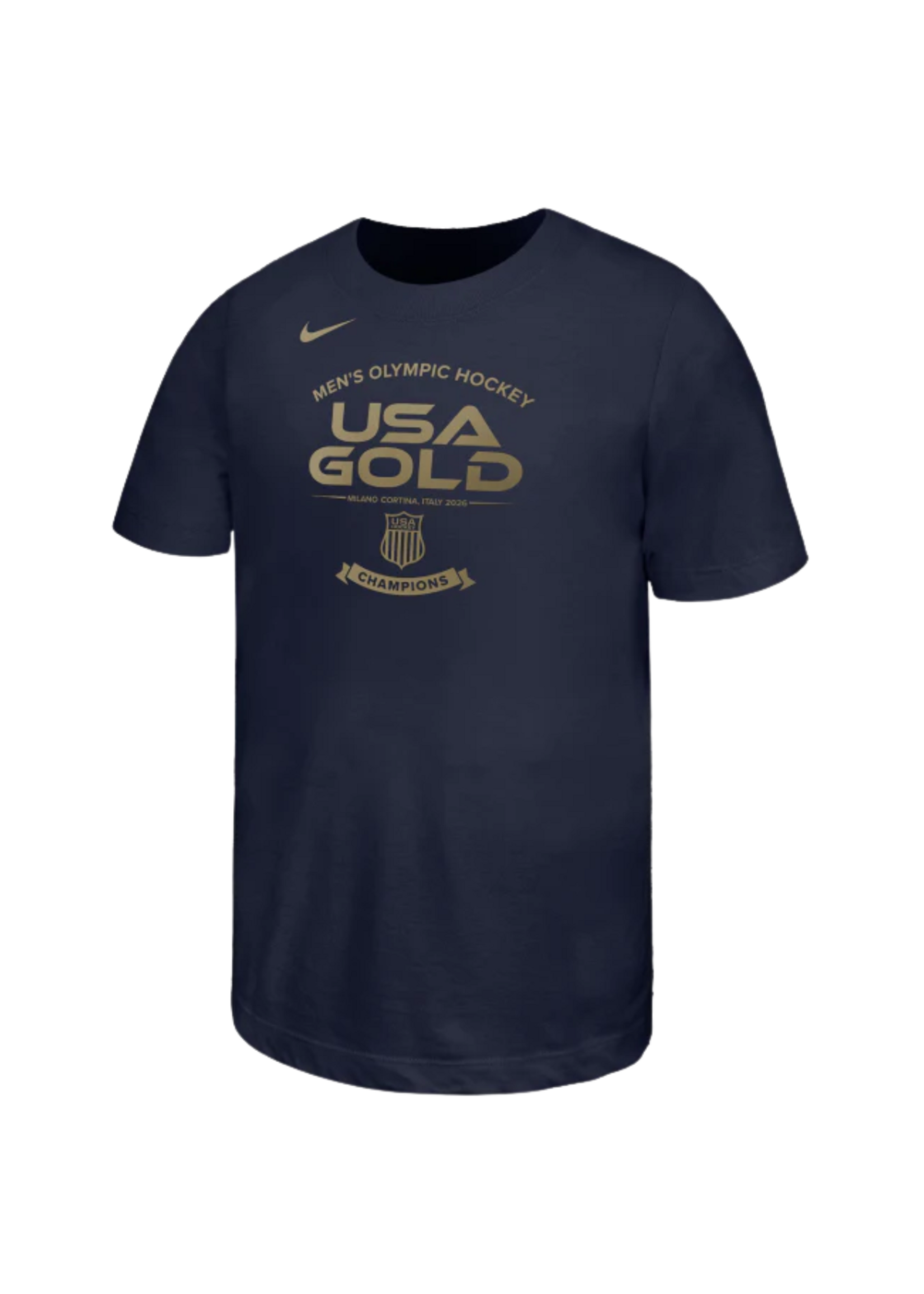 Youth Nike 2026 U.S. Olympic Men's Team Championship T-Shirt