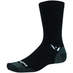 Swiftwick Swiftwick Pursuit Seven Ultralight Socks - 7 inch Black Medium