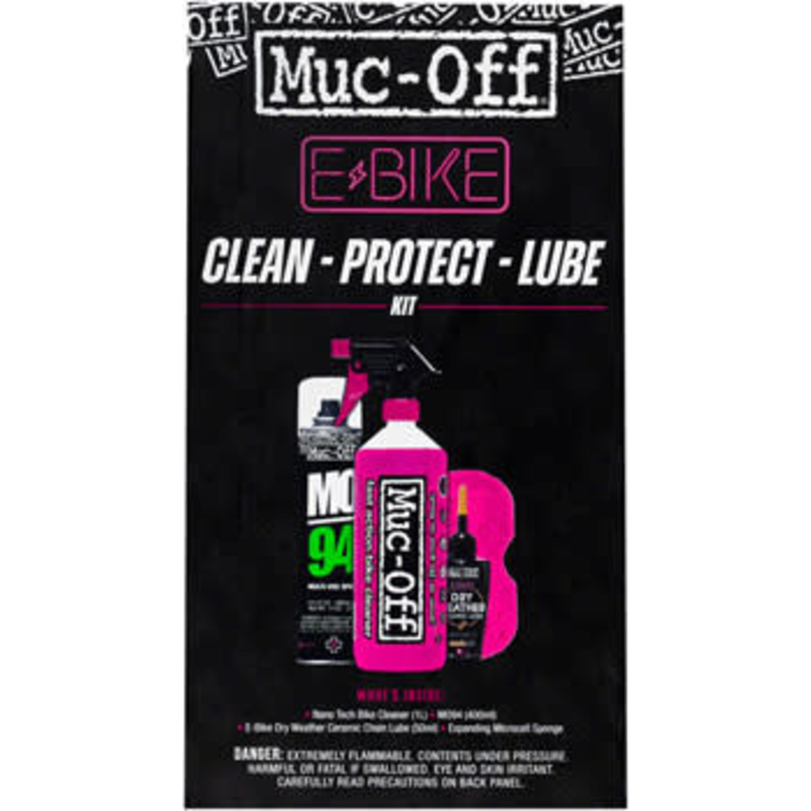 Muc-Off Muc-Off Ebike Clean Protect Lube Kit