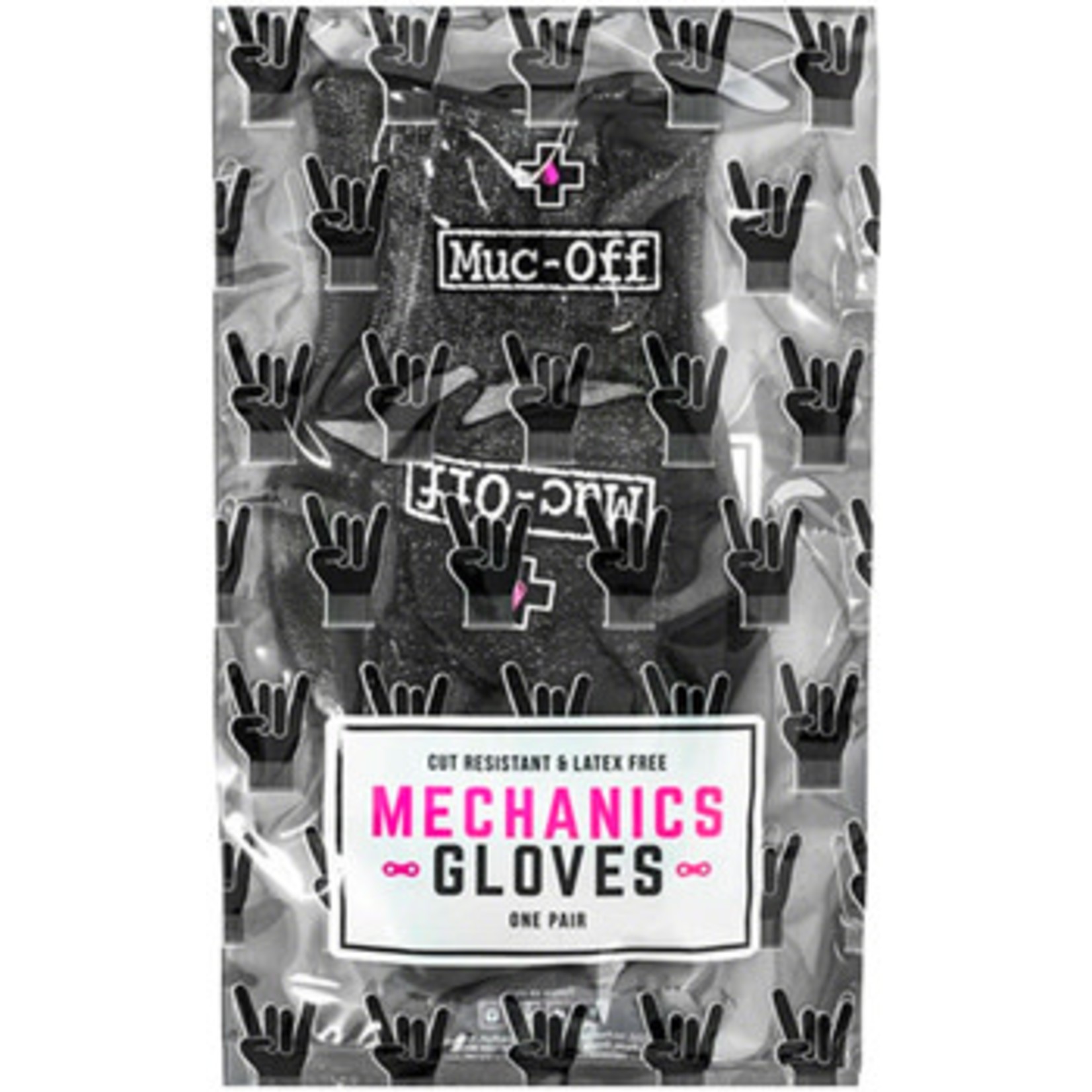 Muc-Off Muc-Off Mechanics Gloves - Black Full Finger Medium