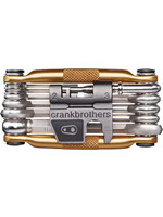 Crank Brothers Crank Brothers Multi 17 Tool: Gold