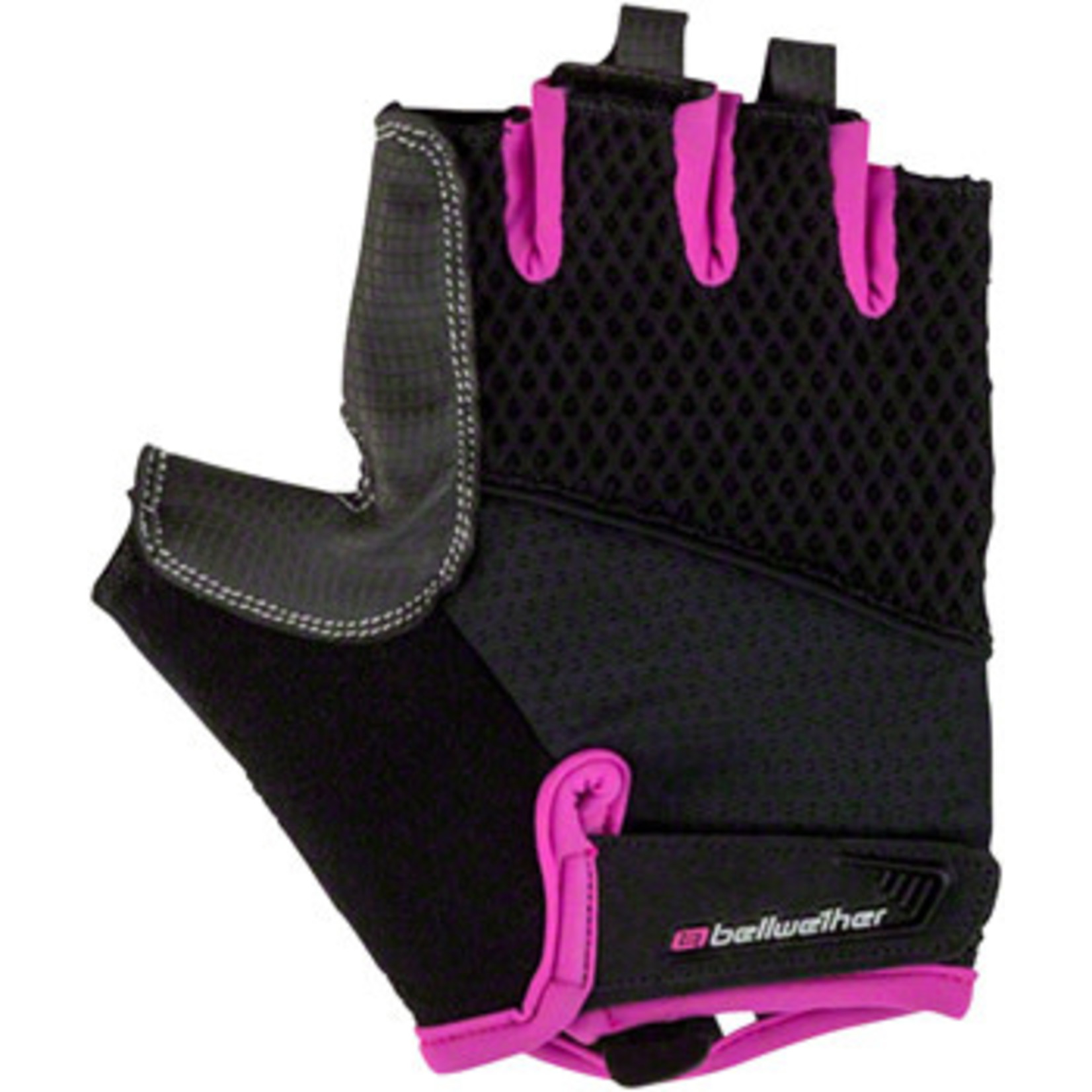 Bellwether Bellwether Gel Supreme Gloves - Fuchsia Short Finger Women's Medium