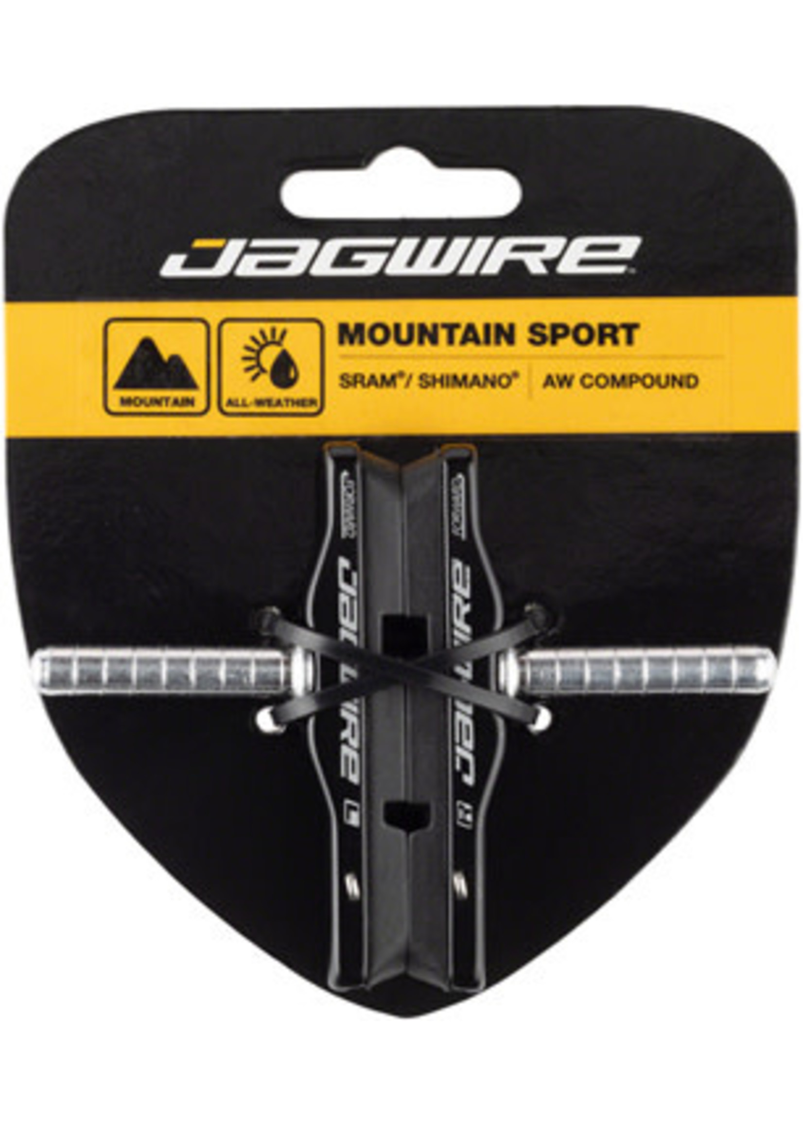 Jagwire Jagwire Mountain Pro Cantilever Brake Pads, Black