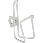 Dimension Dimension Water Bottle Cage with adjustable HB clamp: Silver