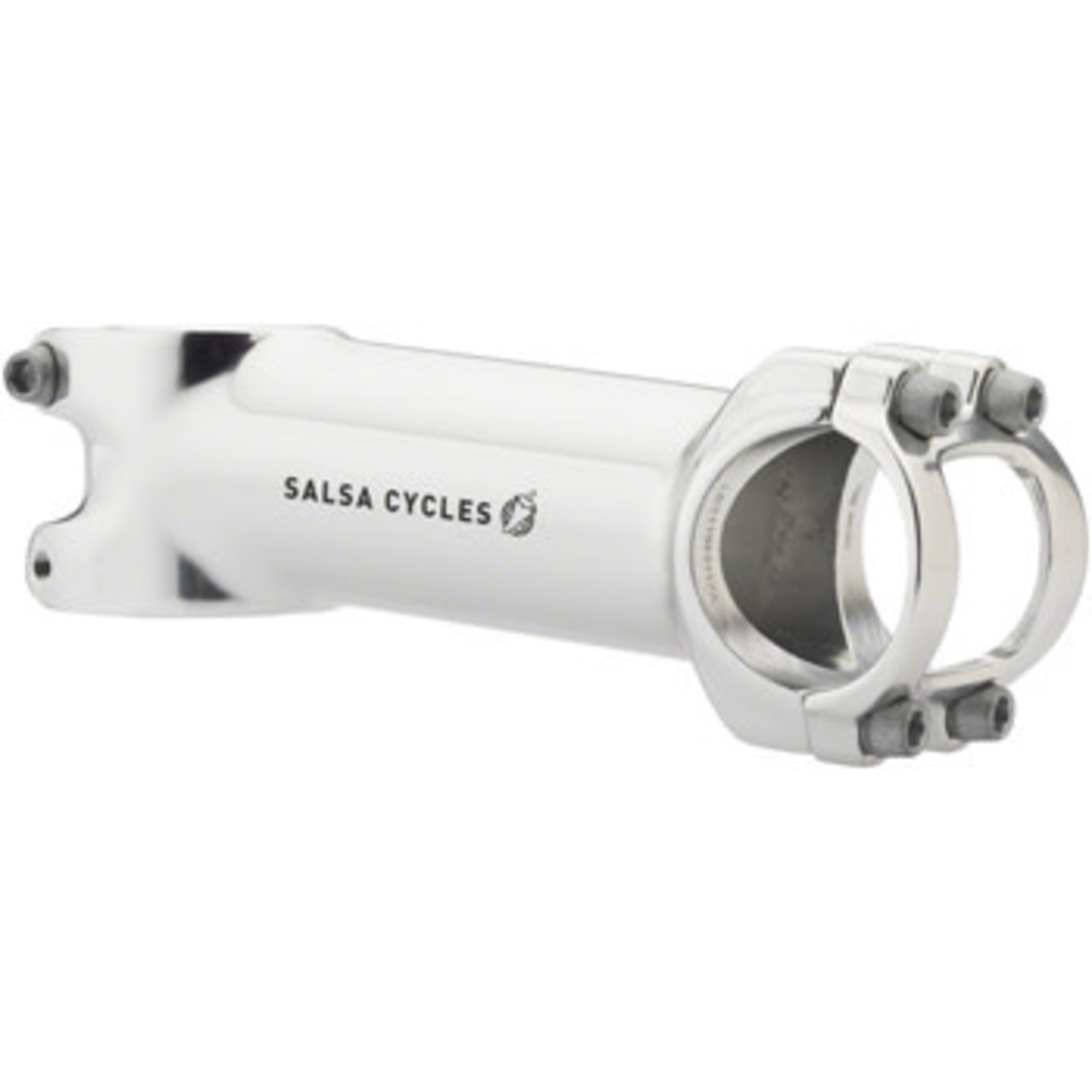 Salsa Salsa Guide Stem - 100mm 31.8 clamp +/-6 1 1/8 Aluminum Silver