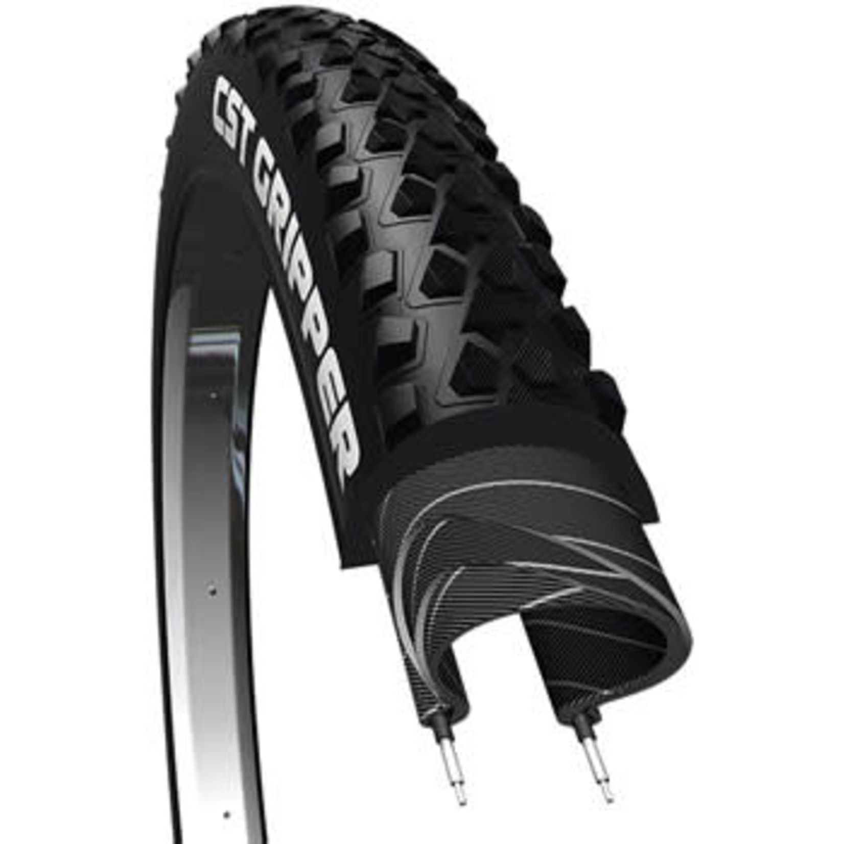 CST CST Gripper Tire - 26 x 2.1, Clincher, Wire, Black