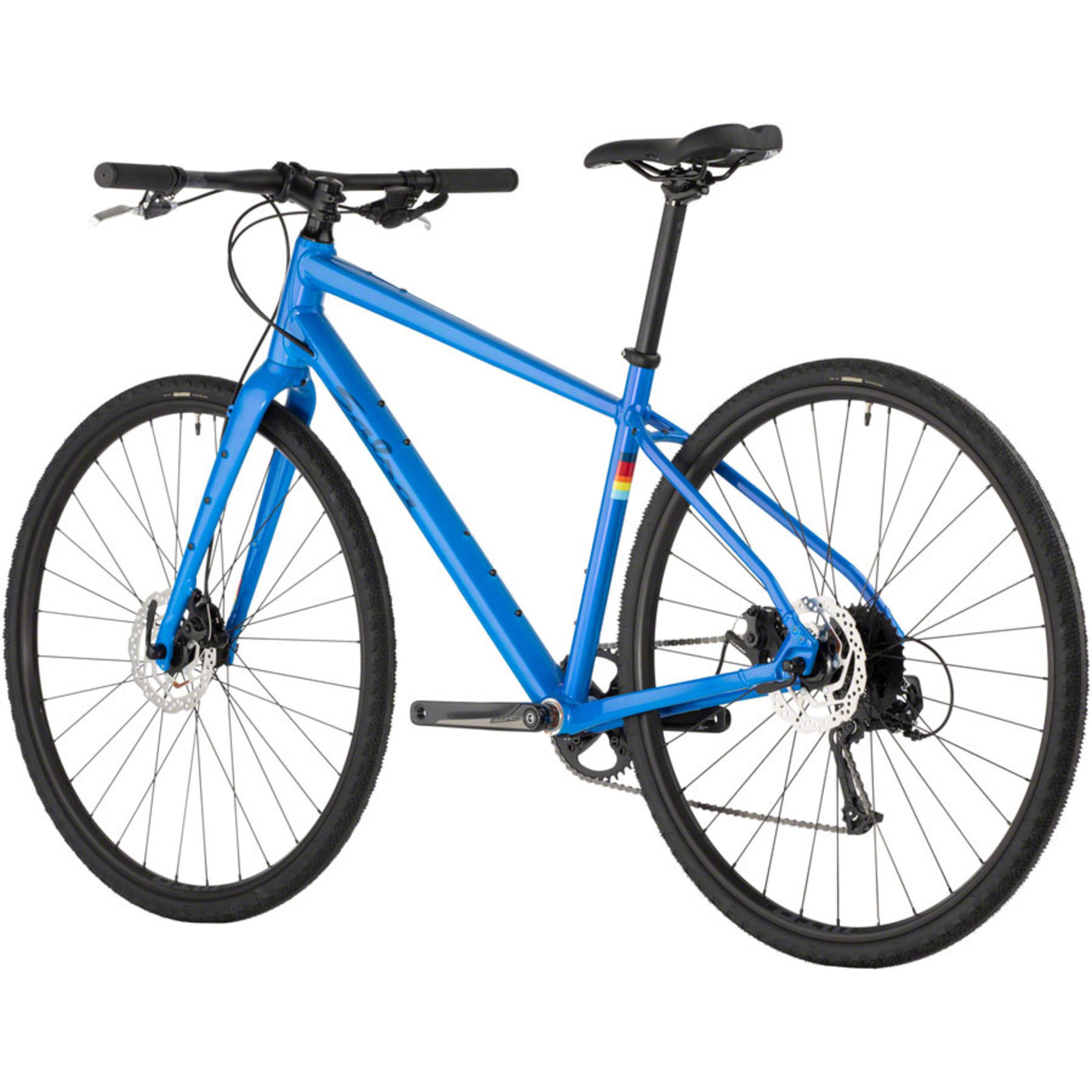 Salsa Salsa Journeyer Flat Bar Acolyte 700 Bike - 700c Aluminum Blue Large