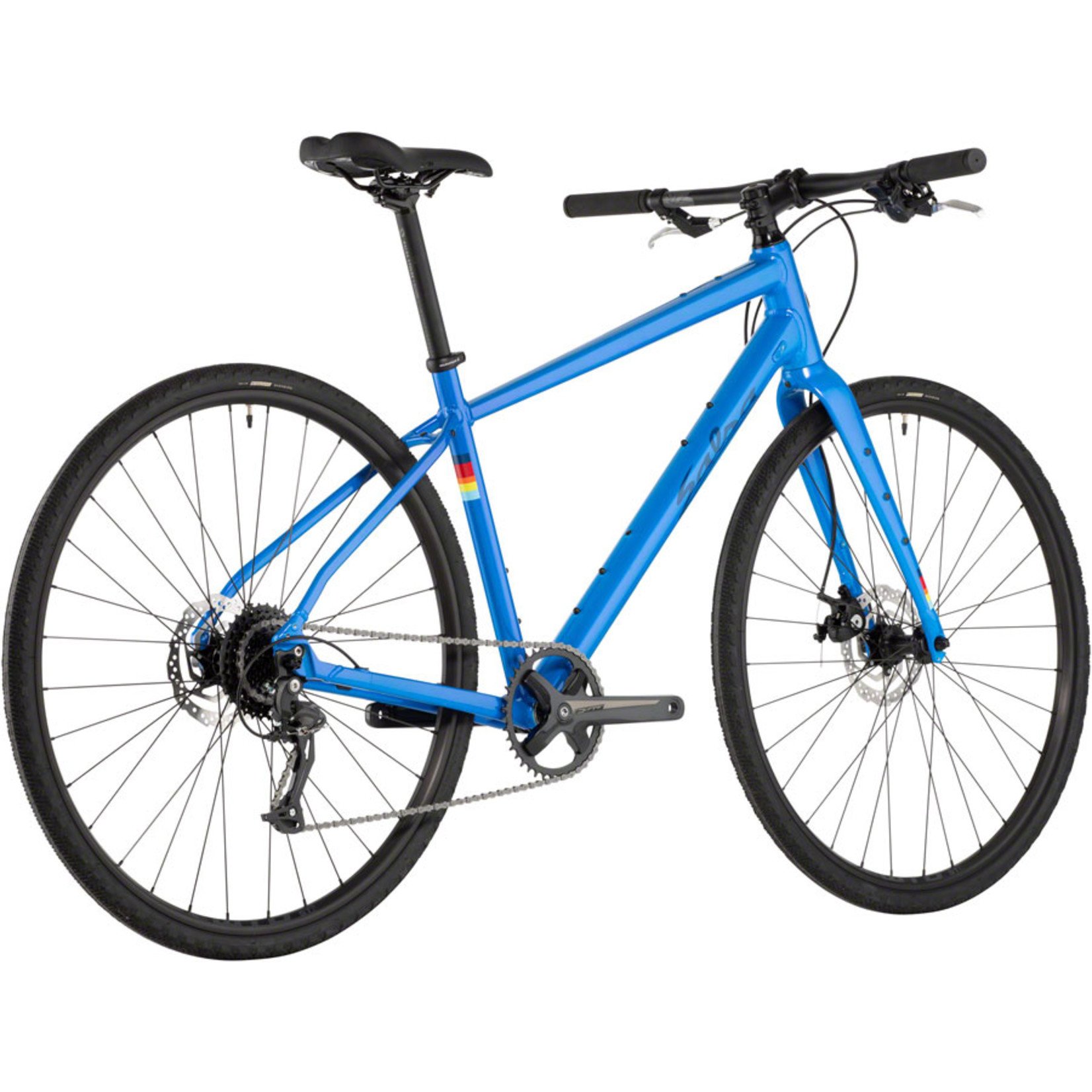 Salsa Salsa Journeyer Flat Bar Acolyte 700 Bike - 700c Aluminum Blue X-Small