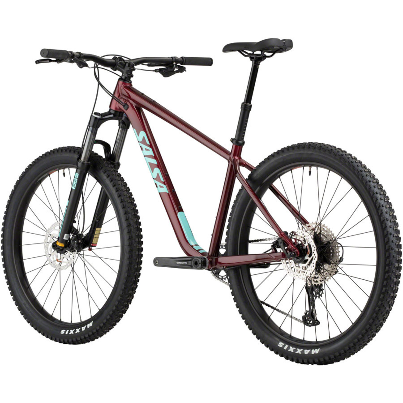 Salsa Salsa Rangefinder Deore 12 27.5+ Bike - 27.5 Aluminum Dark Red Small