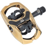 iSSi Trail III Pedals - Dual Sided Clipless with Platform, Aluminum, 9/16", Bullion Gold