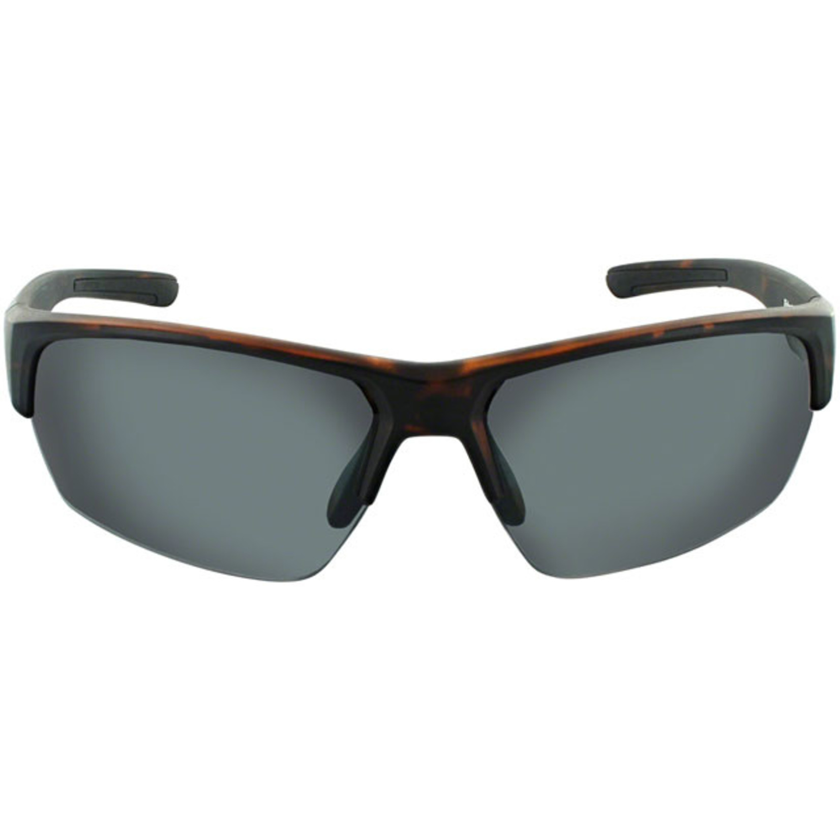 Optic Nerve Optic Nerve Tailgunner Sunglasses - Matte Dark Demi Polarized Smoke Lens with Silver Mirror