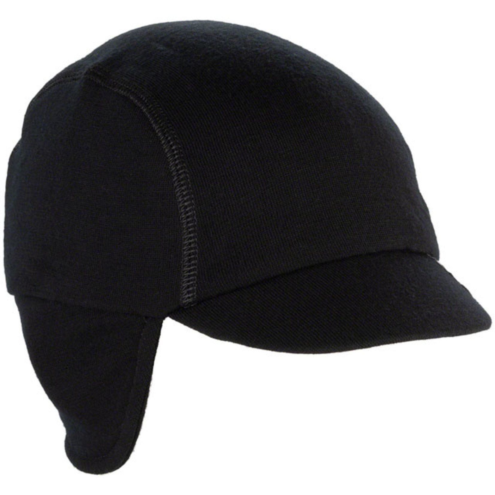 45NRTH 45NRTH Greazy Cycling Cap: Black SM/MD