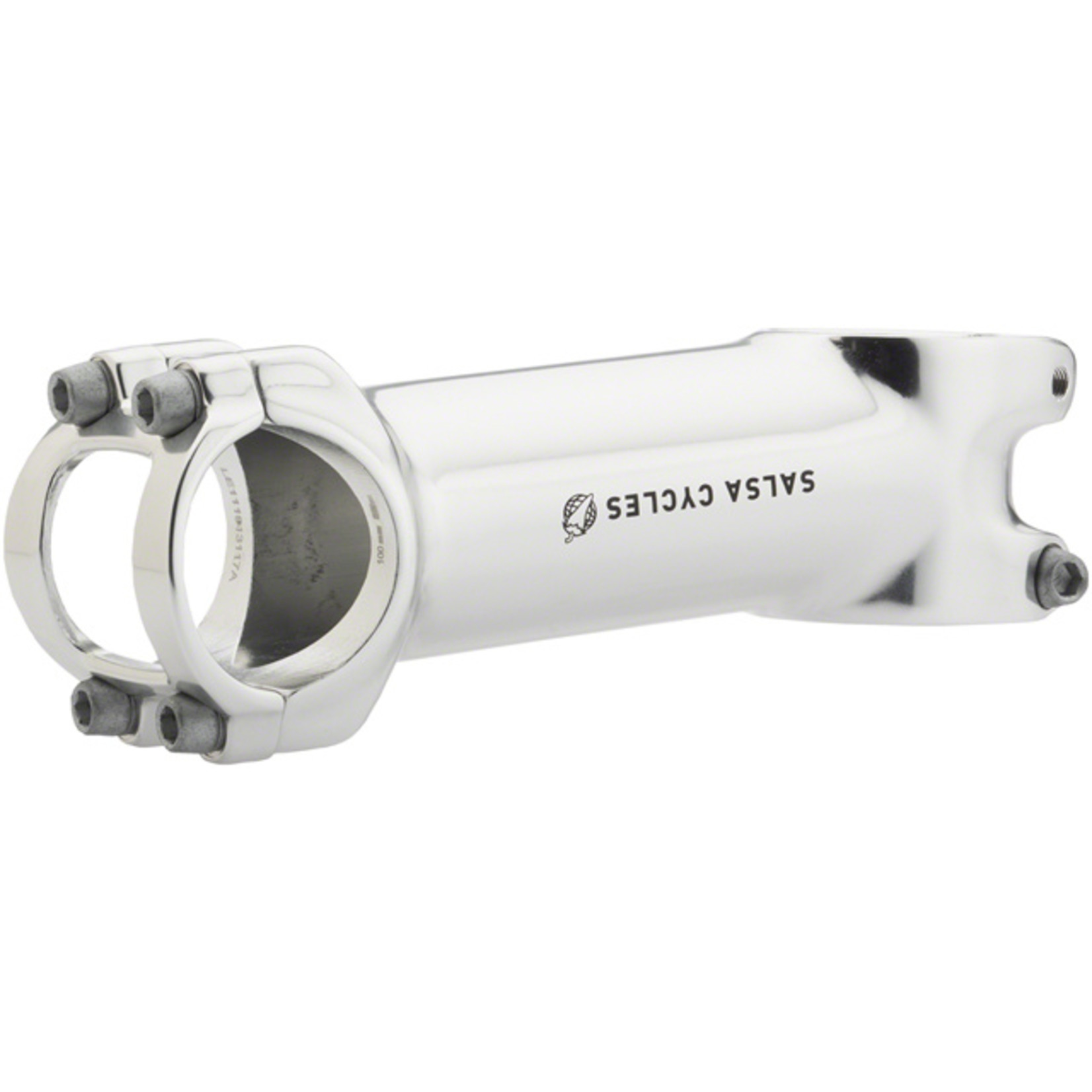 Salsa Salsa Guide Stem - 100mm 31.8 clamp +/-6 1 1/8 Aluminum Silver