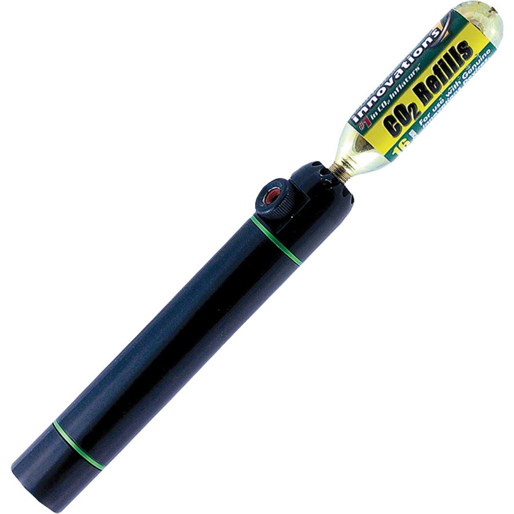 Genuine Innovations Mountain Pipe Inflator: Includes 16gram Threaded CO2 Cartridge