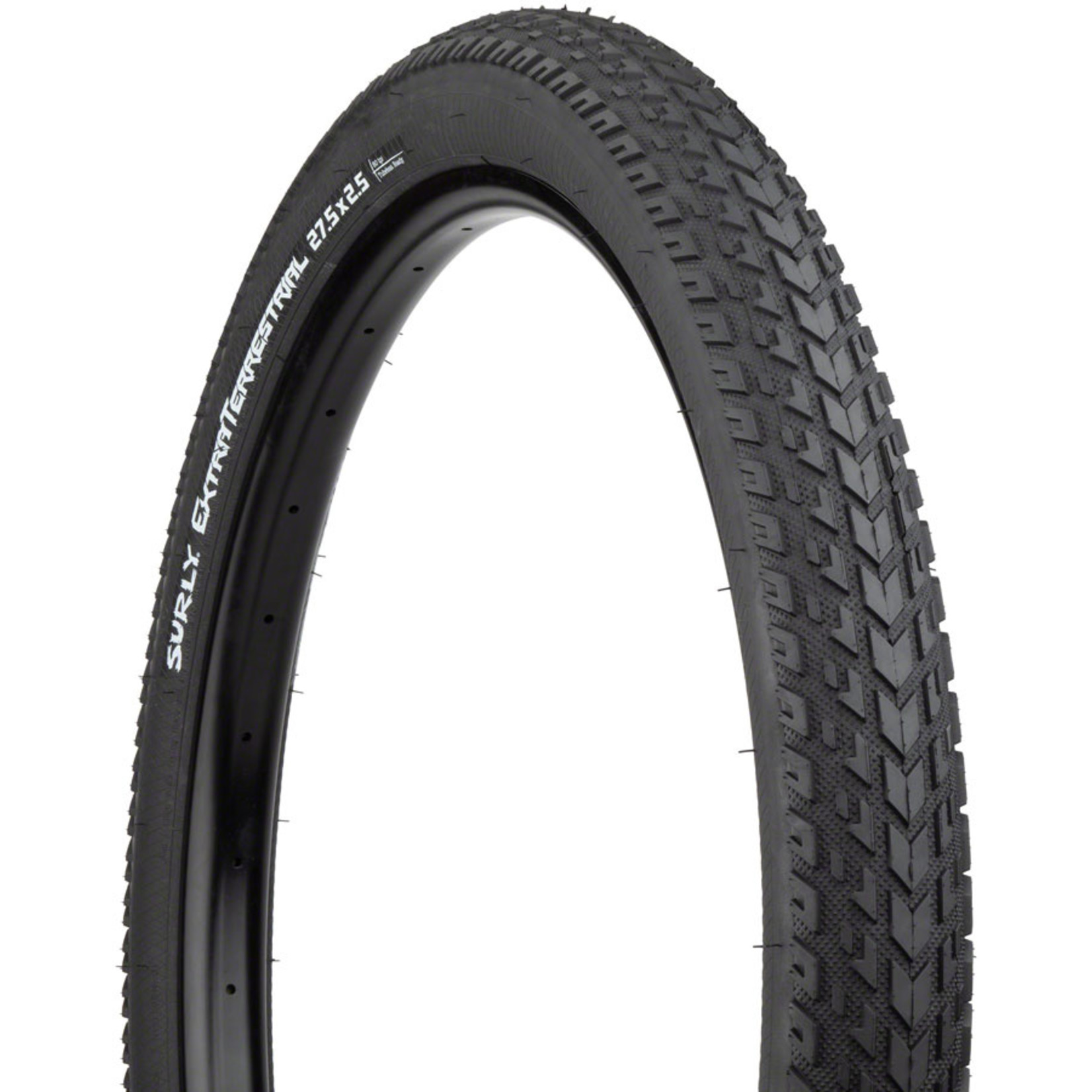 Surly Surly ExtraTerrestrial Tire - 27.5 x 2.5 Tubeless Folding Black 60tpi