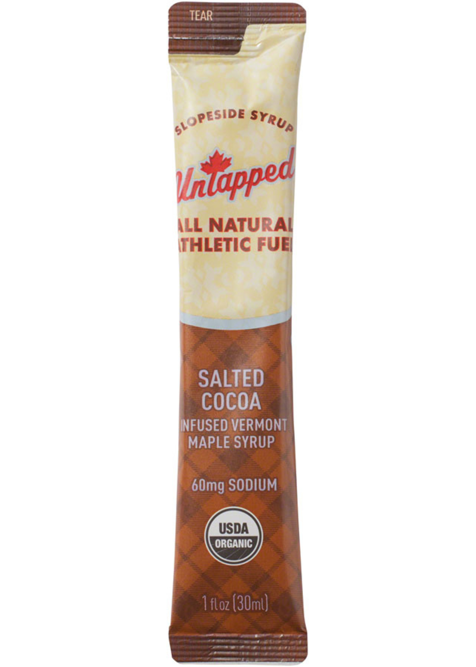 UnTapped UnTapped Maple Syrup Salted Cocoa Athletic Fuel Gel Packets single