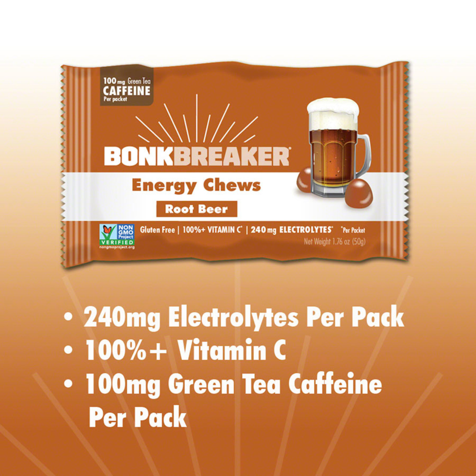 Bonk Breaker Bonk Breaker Energy Chews - Root Beer