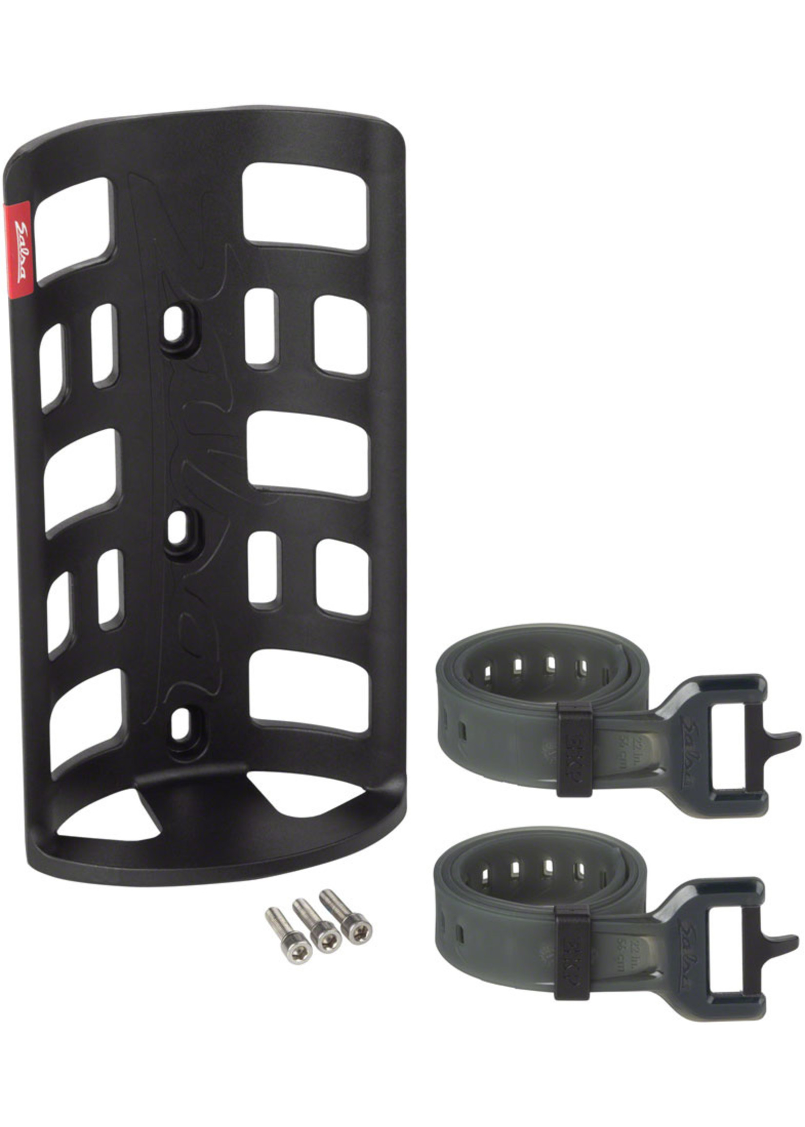 Salsa Salsa EXP Series Anything Cage HD with EXP Rubber Straps Black