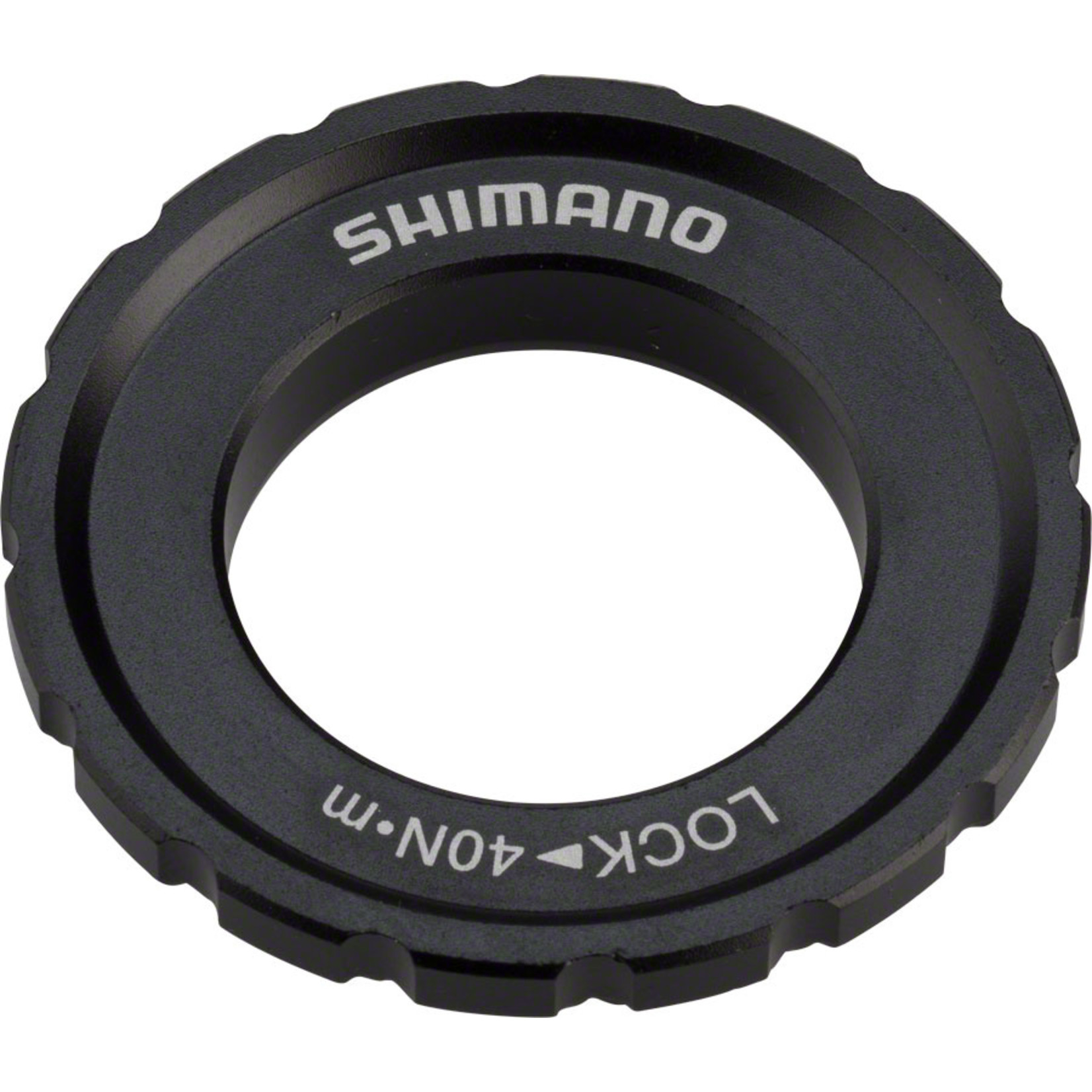 Shimano Shimano XT M8010 Outer Serration Centerlock Disc Rotor Lockring for use with 12/15/20mm Axle Hubs