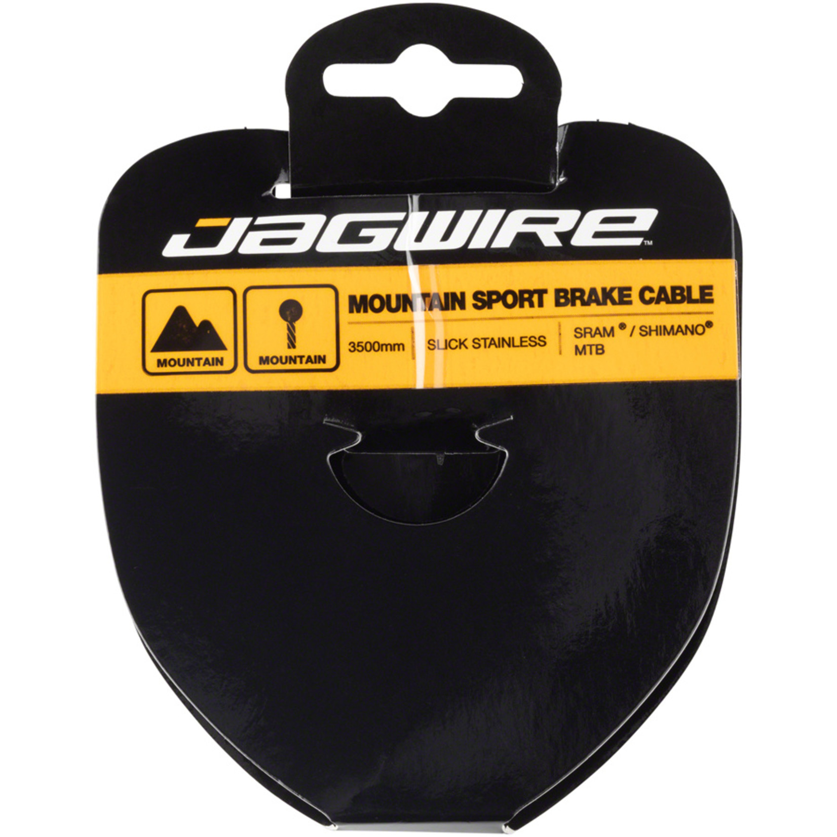 Jagwire Jagwire Sport Brake Cable Slick Stainless 1.5x3500mm SRAM/Shimano Mountain Tandem