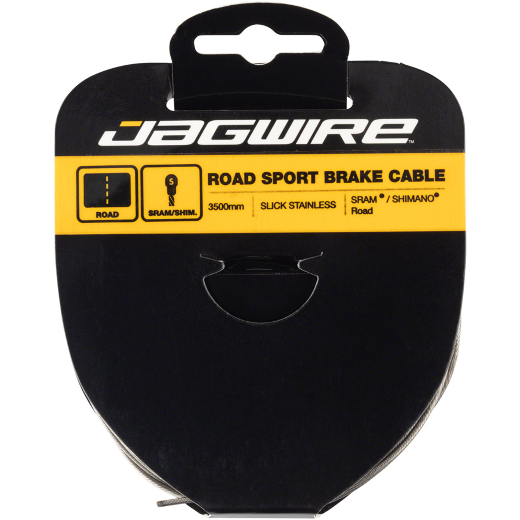 Jagwire Jagwire Sport Brake Cable Slick Stainless 1.5x3500mm SRAM/Shimano Road Tandem