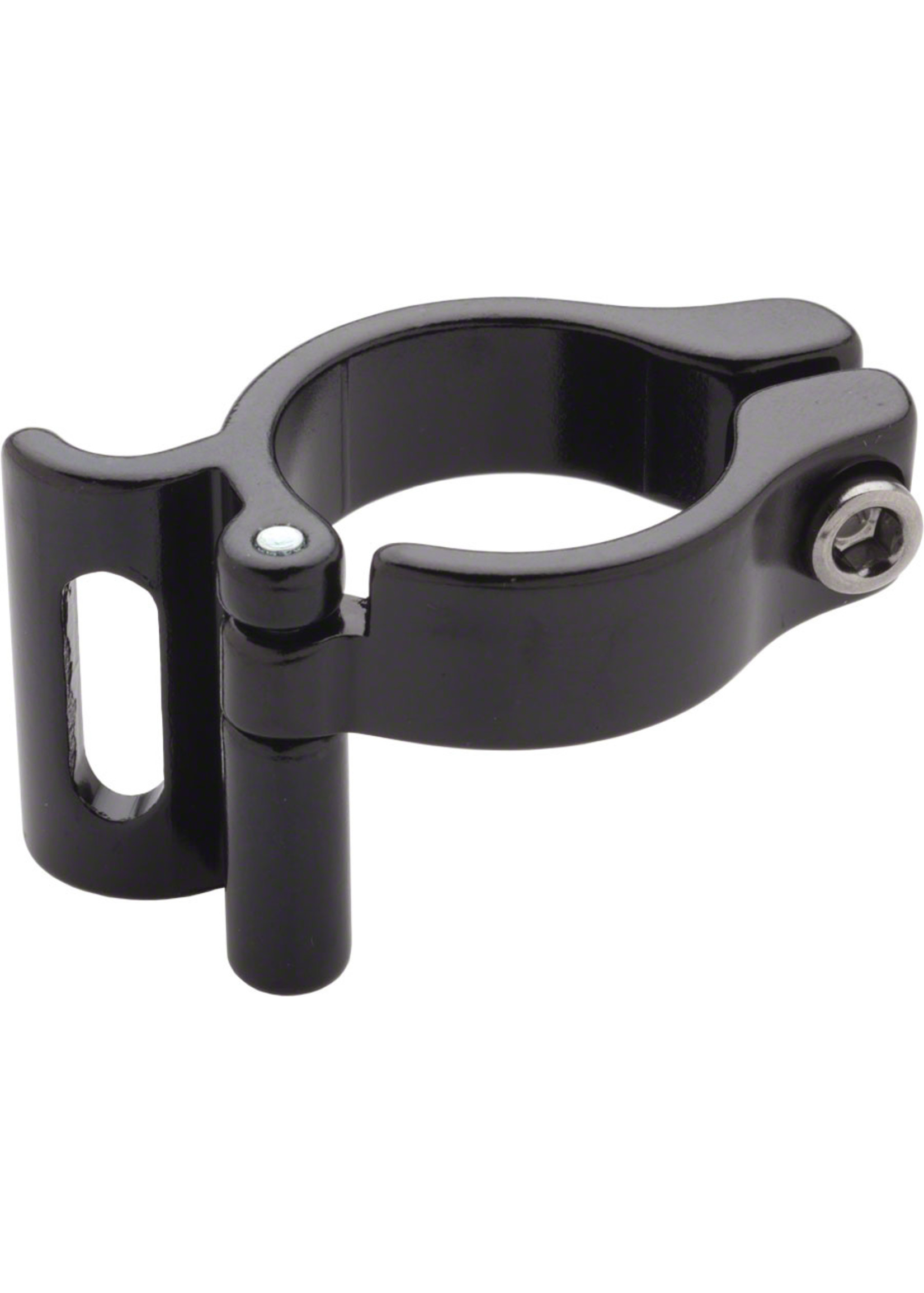 Problem Solvers Braze-on Adaptor Clamp 28.6mm Slotted Black