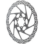 Shimano Shimano Deore SM-RT56-M Disc Brake Rotor - 180mm 6-Bolt For Resin Pads Only Silver