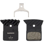 Shimano Shimano L05A-RF Disc Brake Pad and Spring - Resin Compound, Finned Alloy Back Plate, One Pair