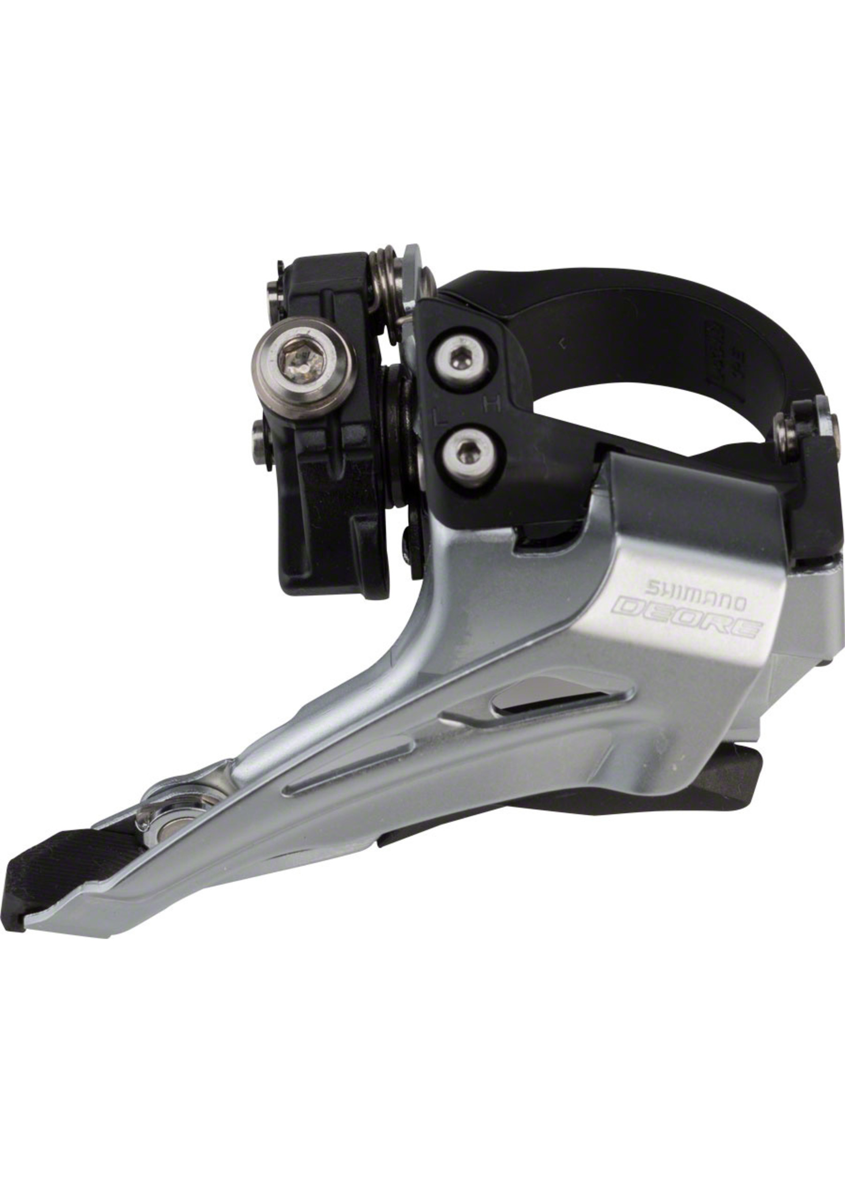 Shimano Shimano Deore FD-M618-L 10-Speed Double Top-Swing Down-Pull Front Derailleur
