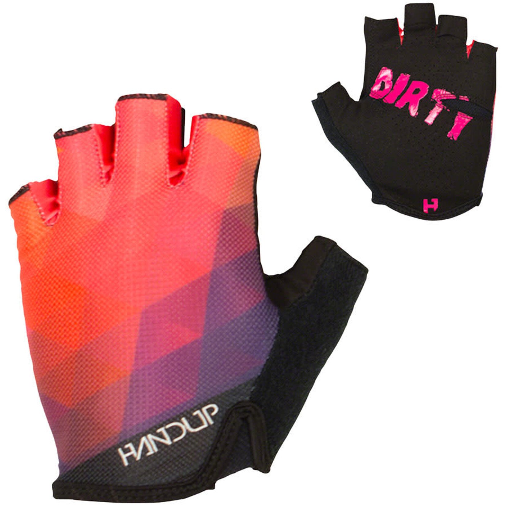 Handup Handup Shorties Glove - Pink Prizm, Short Finger, Large