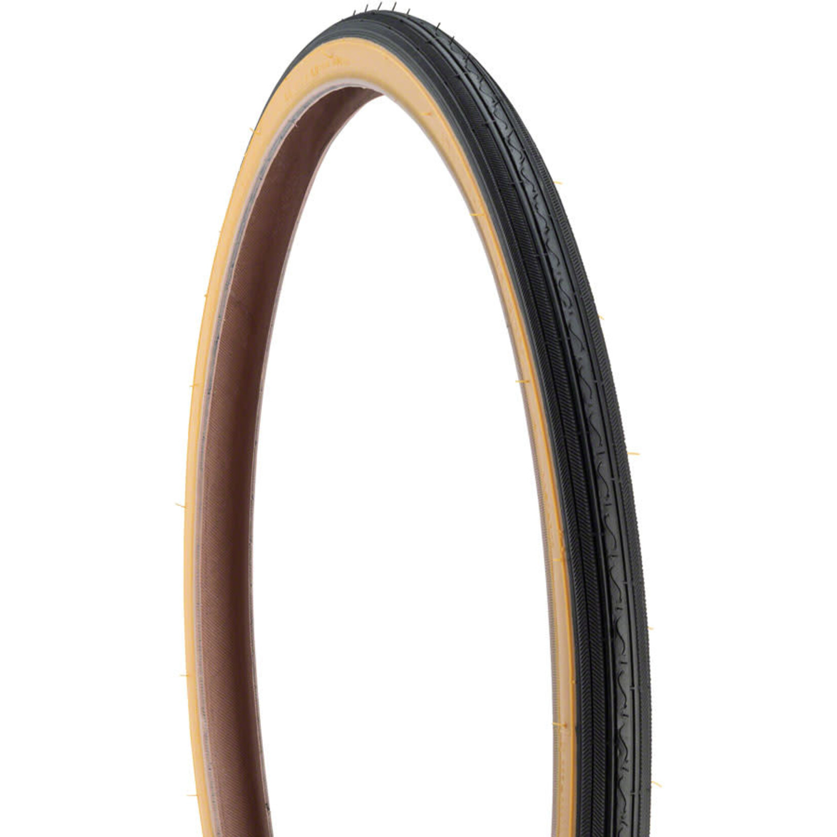 Kenda Kenda Street K40 Tire - 24 x 1-3/8, Clincher, Wire, Black/Tan, 22tpi