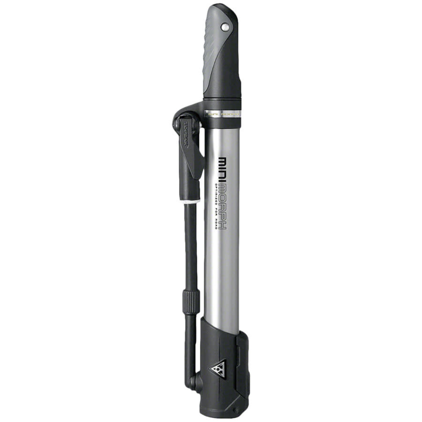 Topeak Topeak Road Morph Mini Pump- 160psi, Silver/Black