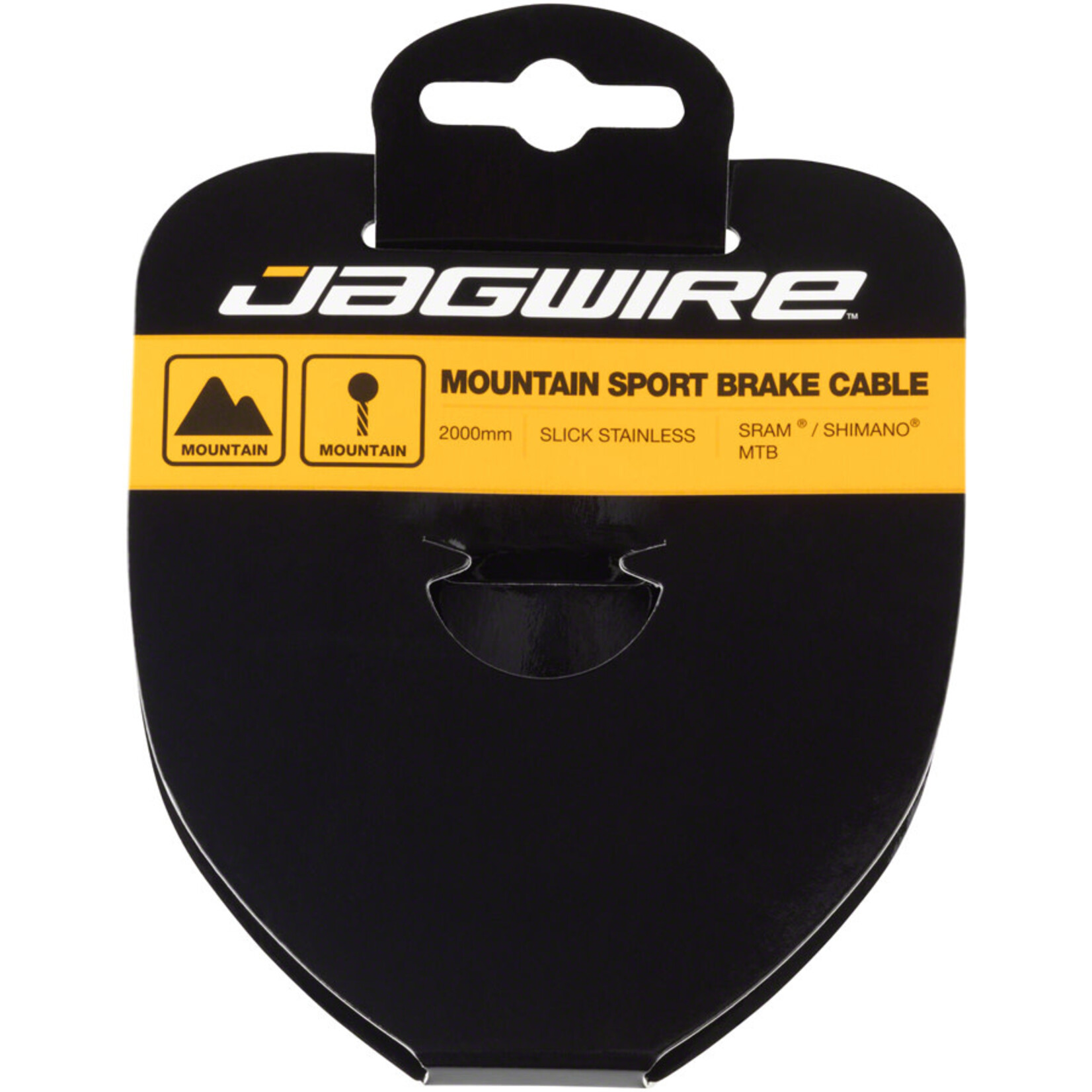 Jagwire Jagwire Sport Brake Cable 1.5x2000mm Slick Stainless SRAM/Shimano MTB