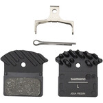 Shimano Shimano J05A-RF Disc Brake Pad and Spring - Resin Compound, Finned Aluminum Back Plate
