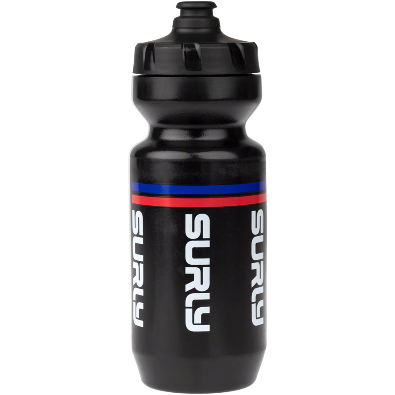 Surly Surly Intergalactic Purist Non-Insulated Water Bottle - Black/Red/Blue, 22 oz