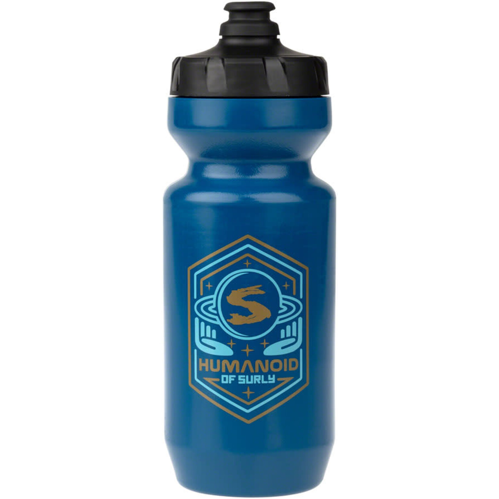 Surly Surly Humanoid Purist Non-Insulated Water Bottle - Tide/Black, 22oz