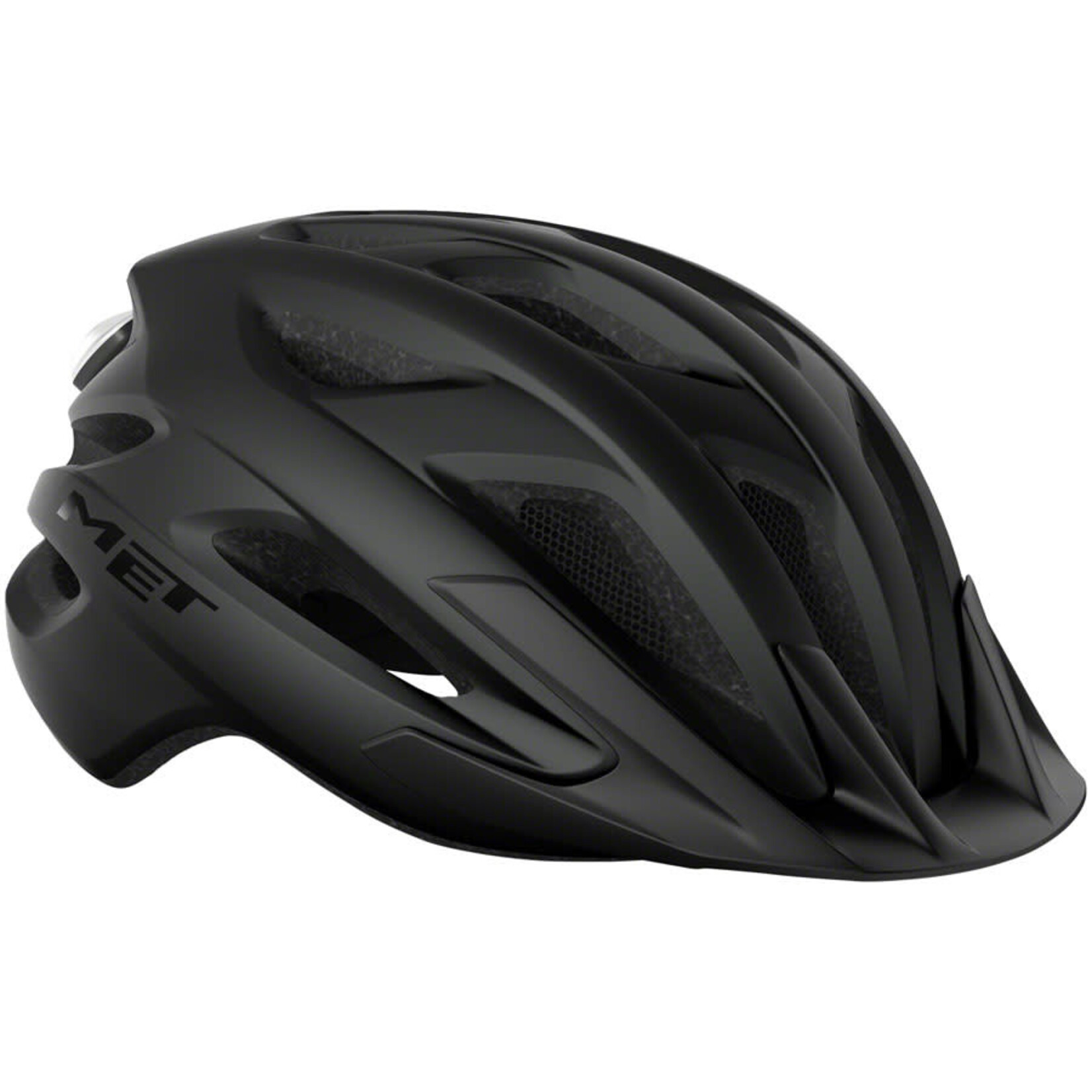 MET Helmets MET Crossover MIPS Helmet - Black, One Size