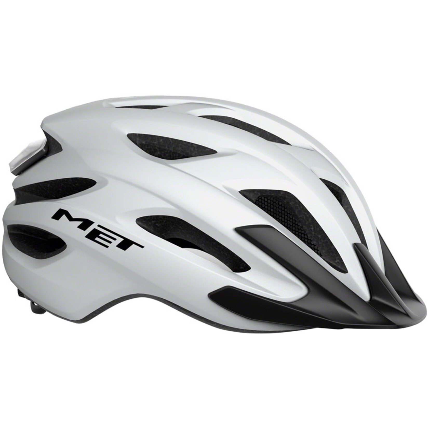 MET Helmets MET Crossover MIPS Helmet - White, One Size