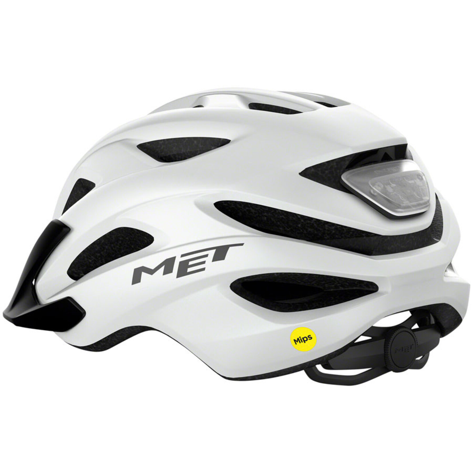 MET Helmets MET Crossover MIPS Helmet - White, One Size